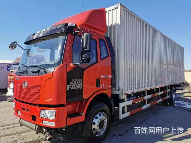 鹤岗18年12月解放箱式货车  9.6米大单桥 - 图片 3