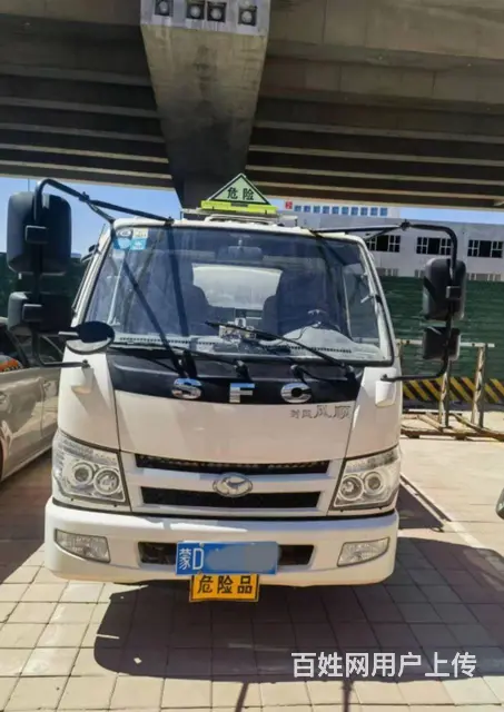 二手蓝牌2吨油罐车加油车2019年5月内蒙古牌照 - 图片 1