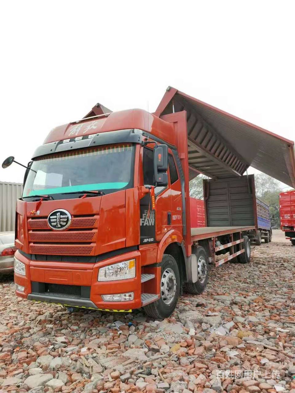 【图】- 解放j6p 前四后四9米6飞翼厢式 280马力 - 六盘水盘县货车