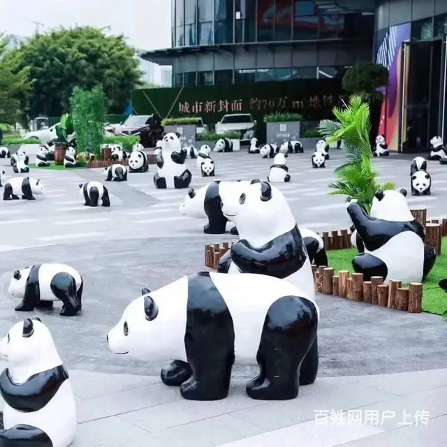 公共空间摆件装饰品 玻璃钢   吸引人气 厂家租售 - 图片 1