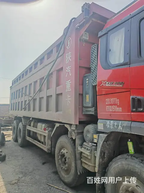 21年6月陕汽德龙8米自卸车 全车原版 价格便宜 - 图片 4