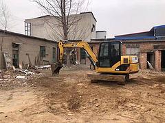 个人闲置卡特306D二手挖掘机工地原版跳楼价处理了
