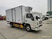 蓝牌江铃4.2米国六冷鲜冷链运输车 厂家在哪