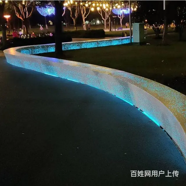 广州GRC透光树池坐凳GRC异形水磨石树池厂家 - 图片 3