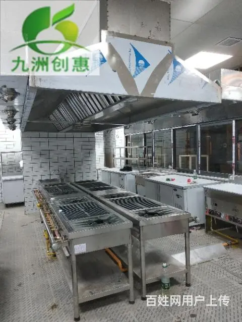 排烟罩 风机  厨房排烟风机油烟净化器，烟管 - 图片 4