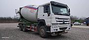 转让19年二手豪沃大14方搅拌车 380马力后八轮