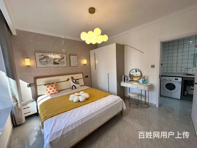 台升景园精装修一室一厅朝南主卧，星河广场对面，出行方便 - 图片 5