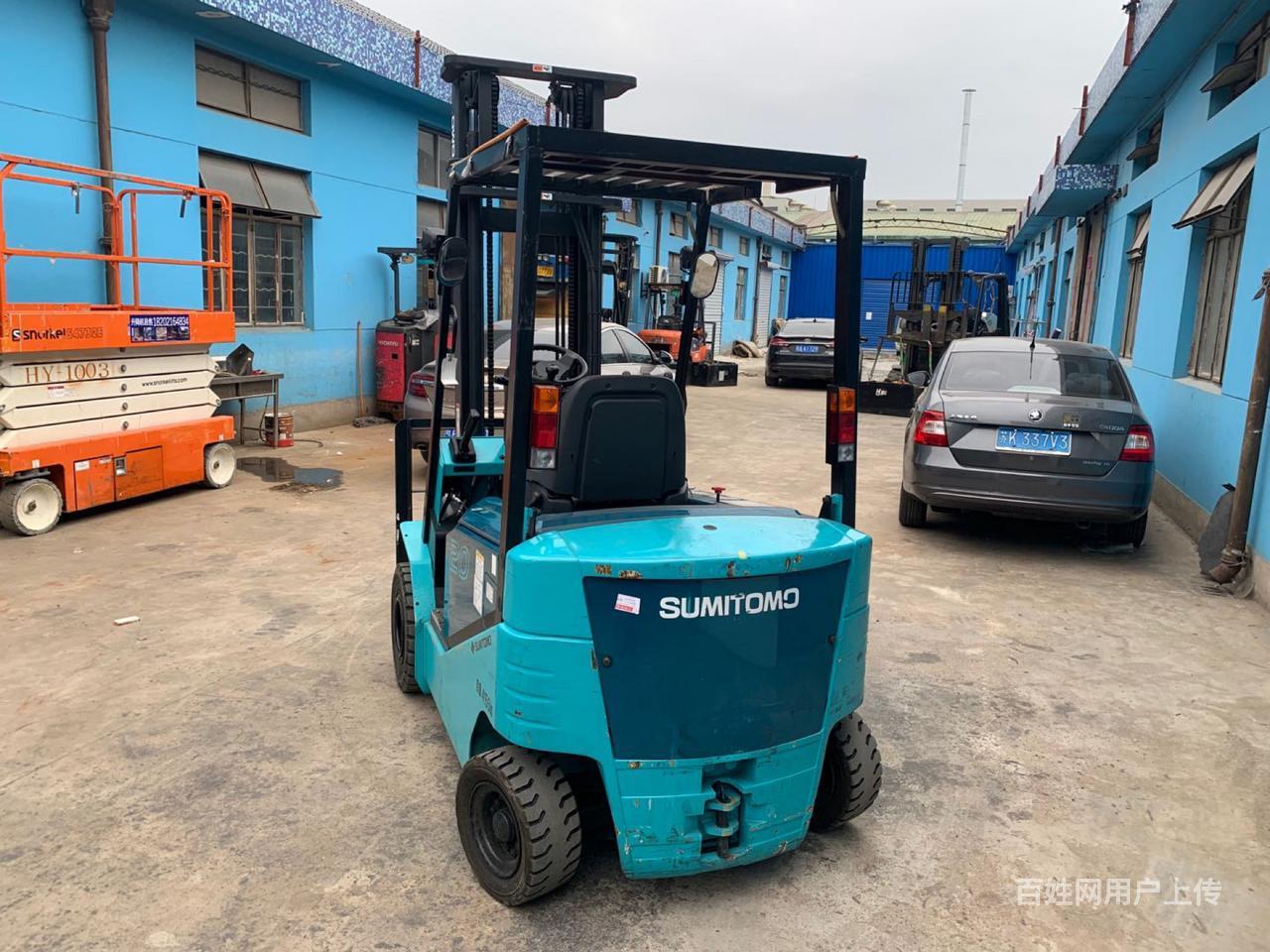 住友2吨四轮电动叉车,九成新二手叉车便宜转