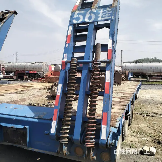 12米X3低平板半挂车 - 图片 2
