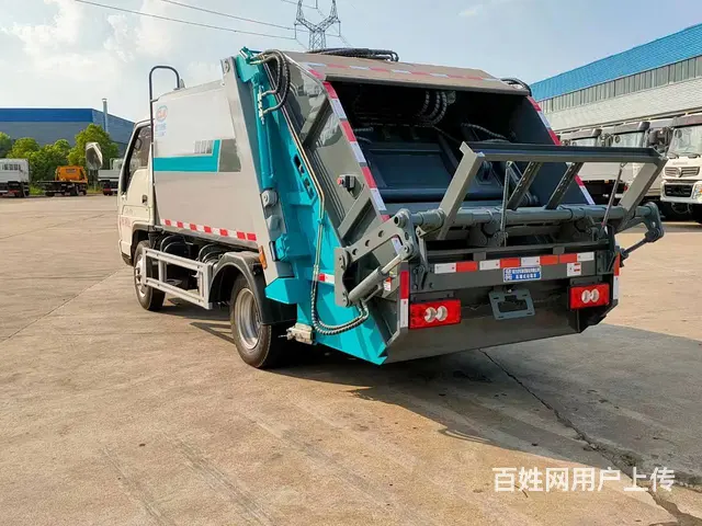 福田蓝牌5.8方压缩垃圾车 垃圾转运车 环卫垃圾车 - 图片 5