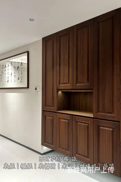 长沙整房整屋实木家具,实木衣帽间,鞋柜订做绿色建材 - 图片 2
