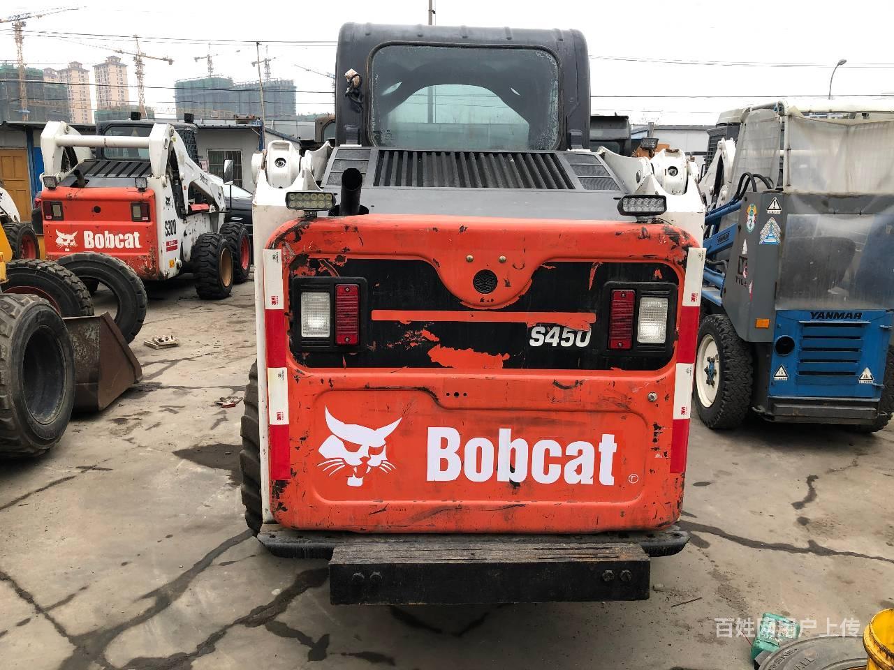 bobcat山猫s450滑移装载机.滑移清扫机出售