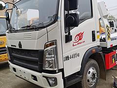 国六重汽豪沃一拖二修理厂专用清障车 厂家现货报价