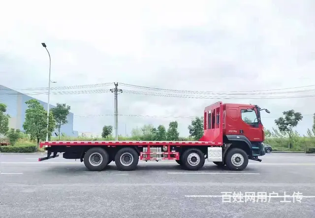 东风柳汽平板车 可定制纯直板爬梯 各种机械拖车 - 图片 6