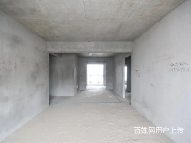 北门一中庐郡英华电梯中层毛坯房三房南北双阳台户型采光佳满两年 - 图片 2