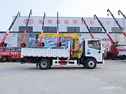 国六东风直臂蓝牌4吨随车吊 厂家直销销售点