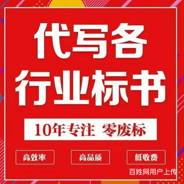 安庆标书代写标书代做投标书制作商务标技术标采购服务 - 图片 2