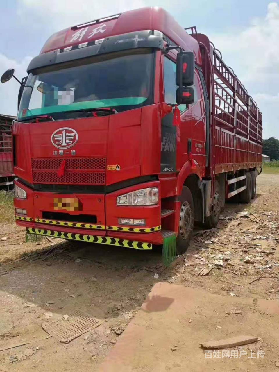 出售精品解放j6p前四后八载货车 国五 350动力