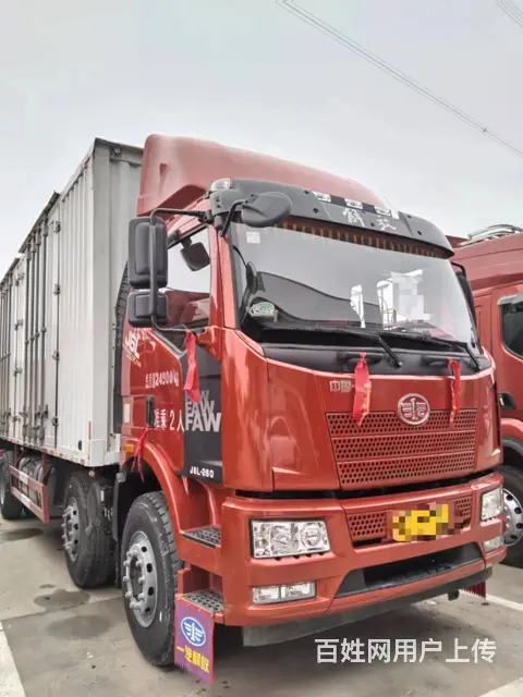 解放三桥7米8箱车21年7月260马力国六排放出售 - 图片 2