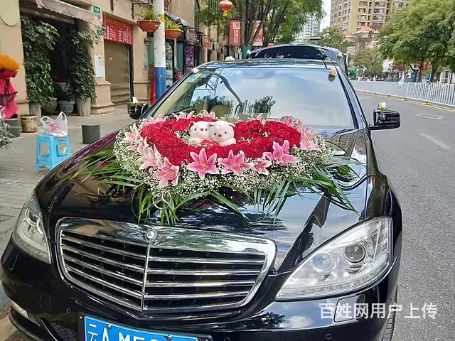 昆明结婚婚车装饰怎么选，全新婚车扎花花型分享 - 图片 2