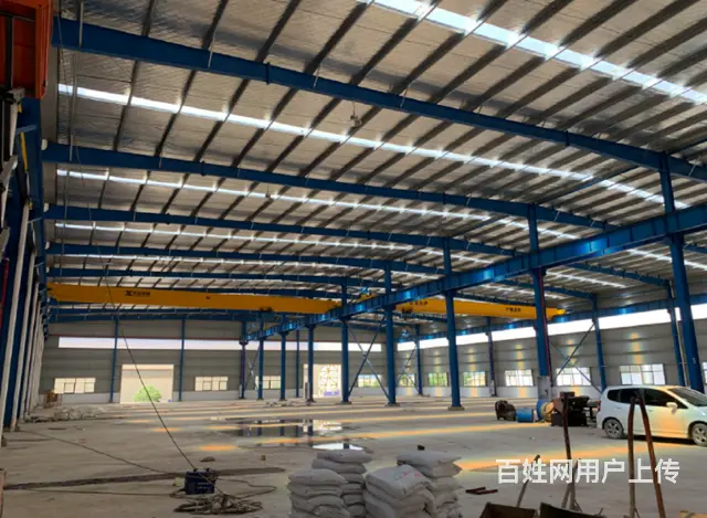 湖州长兴工业区43亩地，20000方单层钢结构厂房出售，厂房 - 图片