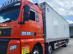 出售气囊桥汕德卡G7S 三桥9米6冷藏车