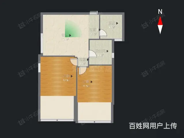 新出圣巴塞耶怡美花园 精装2房 户型方正采光好 - 图片 8