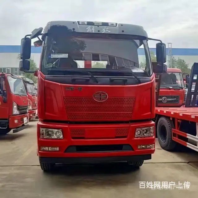 解放板长7.6米挖机平板运输车 质量可靠 - 图片 2