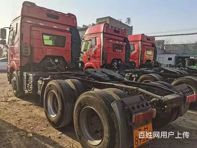 低价出售二手解放牵引车 国五锡柴460马力双驱轻体 - 图片 5