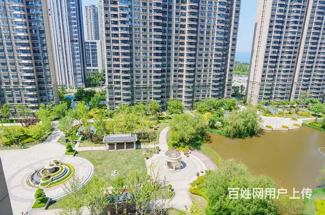 4空调 离小区门口近 恒大海上帝景 三室两卫哦 - 图片 12