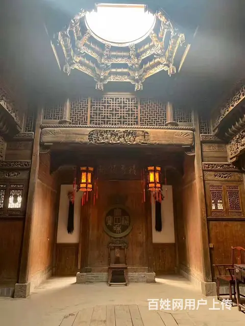 四川成都中式门实木雕花门中式门 - 图片 6