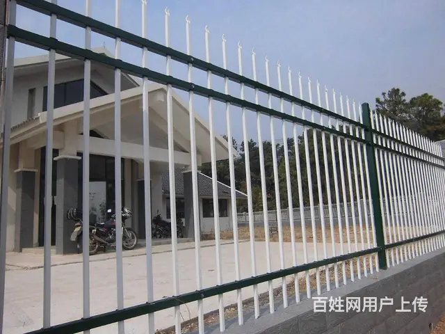 定制小区围墙铁栅栏 学校铁栏杆 - 图片 6