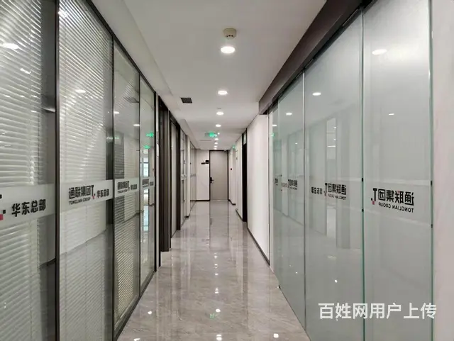 滨江甲级写字楼 企业总部办公室出租 挑高气派前台 双地铁口 - 图片 9