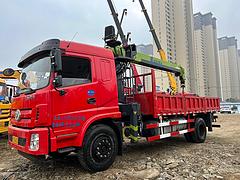 二手东风8吨随车吊 21年户准修车带保险低价出售