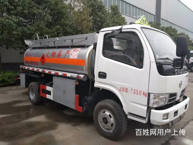 5吨流动加油车 国五8吨油罐车 运油车铝合金半挂车 - 图片 2