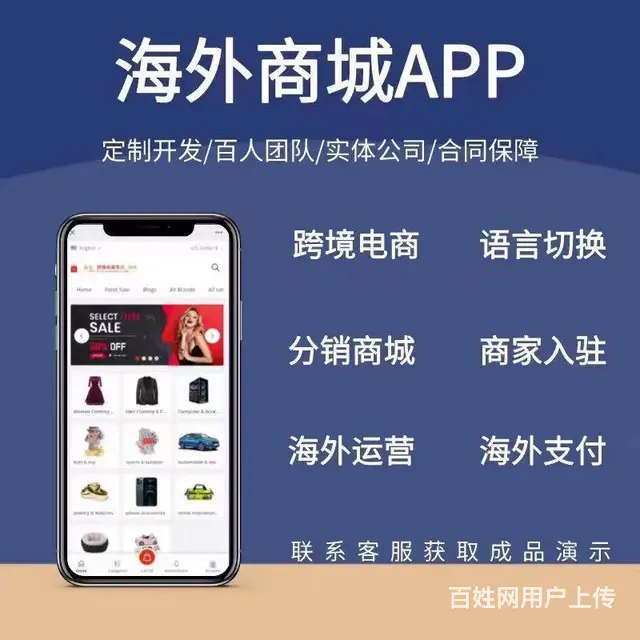 跨境电商系统开发多语言切换多商家入驻 - 图片 1