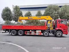 陕汽德龙国六前四后八5节臂20吨随车吊 各品牌吊机应有尽有