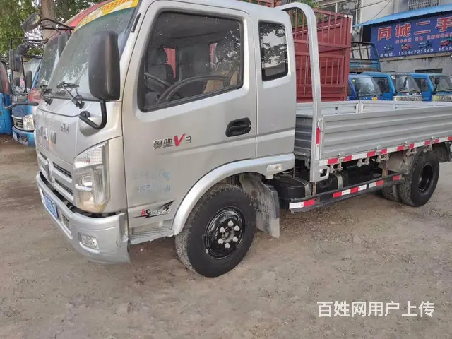 17年奥驰平板货车，蓝牌 - 图片 4