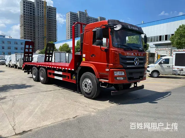 大运专底后八轮平板车 平板拖车 现车多多 - 图片 7