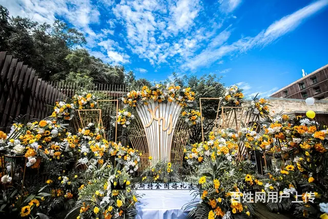 户外草坪婚礼 - 图片 6