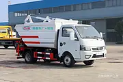 东风后装无泄漏式挂桶式垃圾车   配置参数