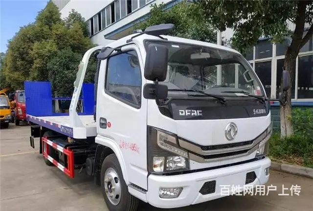 一托二蓝牌清障车 道路救援车 拖车厂家直销 - 图片 10