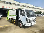 6方多利卡国六环卫垃圾车图片 多少钱一辆