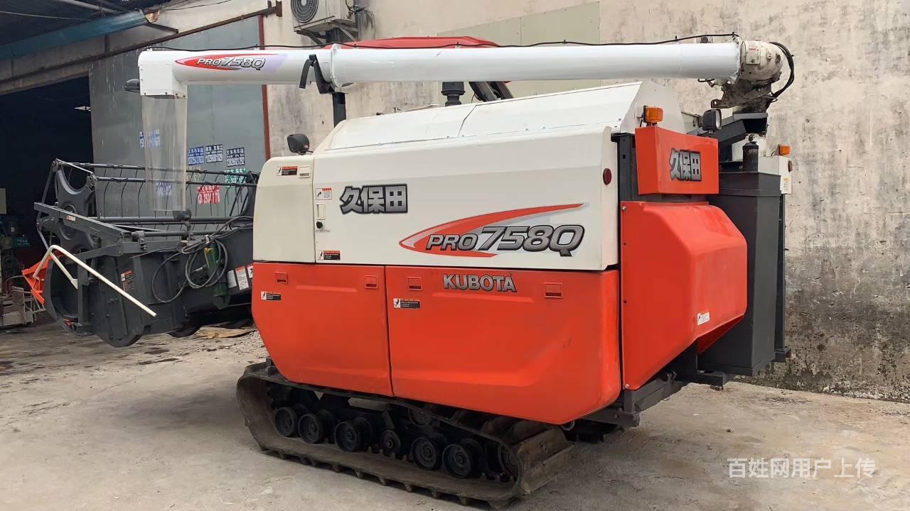 久保田758.688.588收割机,现货多台