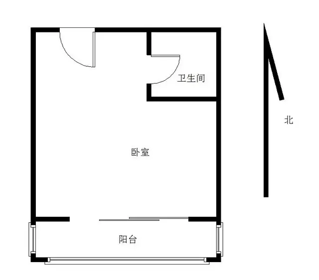 怡景花园单身公寓朝南岀租 - 图片 6