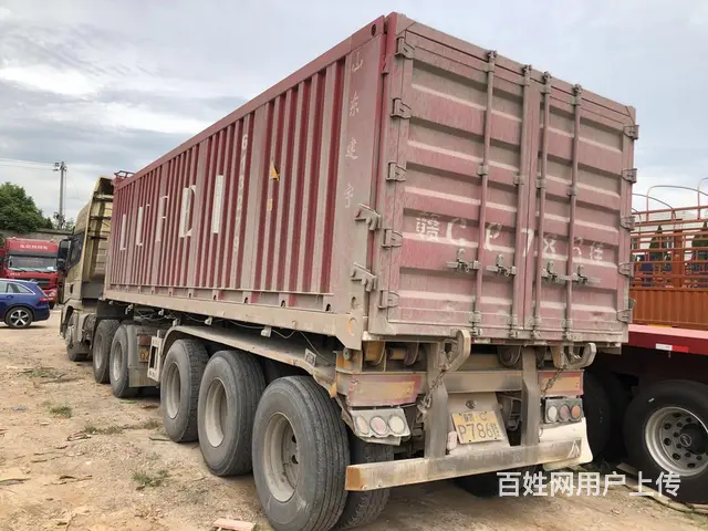 陕汽德龙国4自卸后翻8米车厢公司可以按揭 - 图片 5