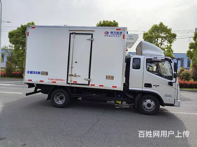 出售国六福田奥铃蓝牌冷藏车 国六蓝牌排半冷藏车 - 图片 5