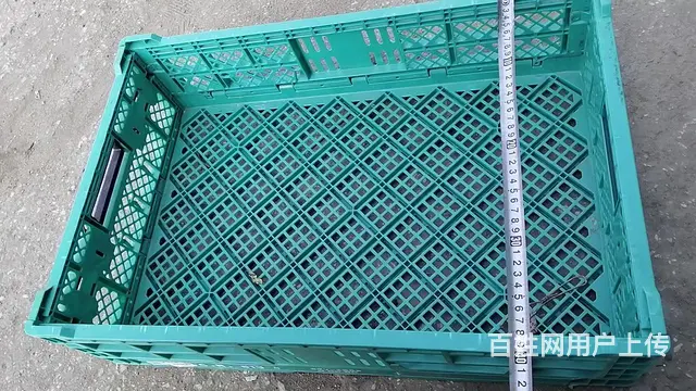 二手塑料折叠筐 折叠箱 零件盒周转箱塑料箱塑料筐 - 图片 8
