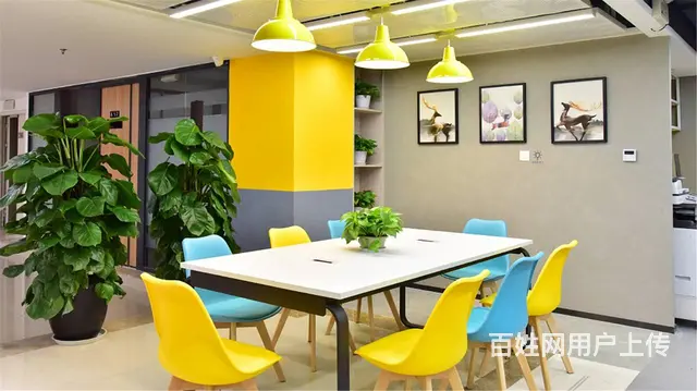 价格低）联合办公室仅400元/位，包水电空调网络，工商地址托 - 图片 1