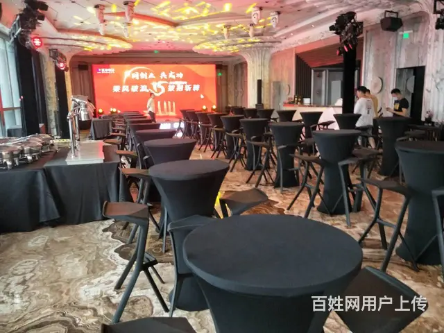 广州玻璃洽谈桌，圆桌租赁，方桌租赁，鸡尾酒桌租赁 - 图片 3